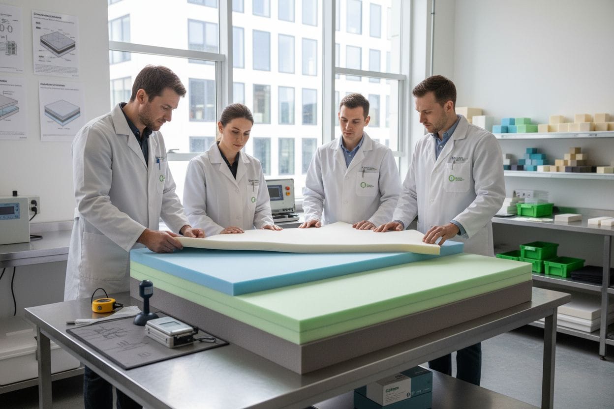 εργαστήριο αφρώδους υλικού