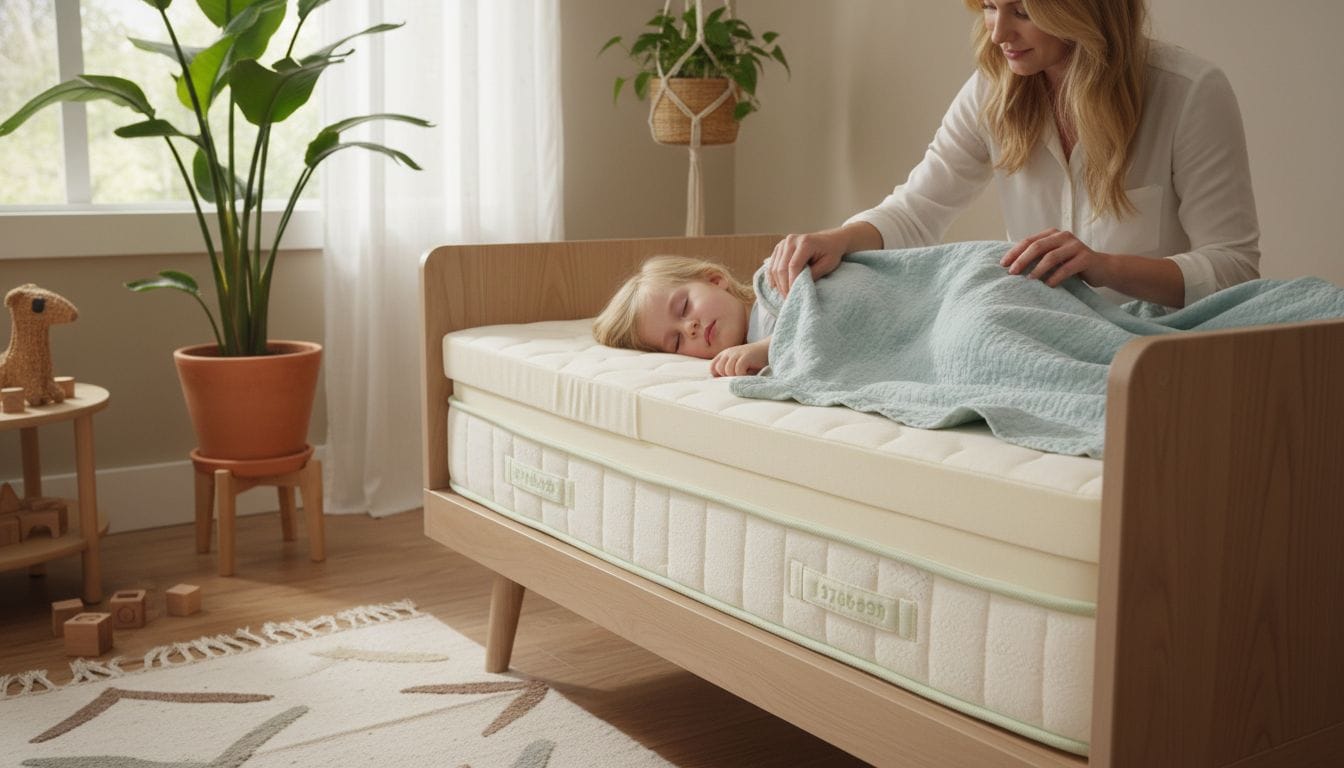 eco kids mattress bedroom