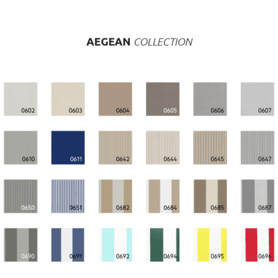AEGEAN COLLECTION – Outdoor Artificial Leather