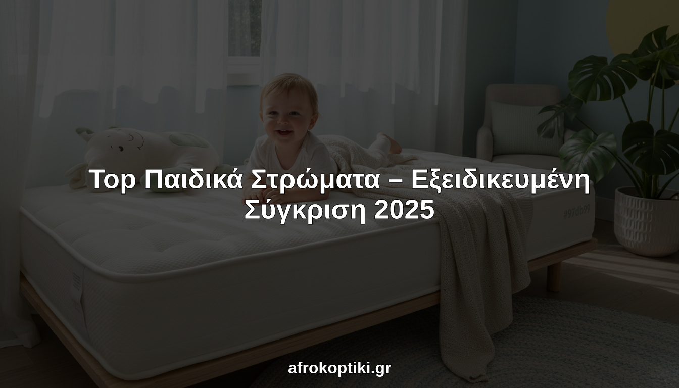 top παιδικά στρώματα hero header image